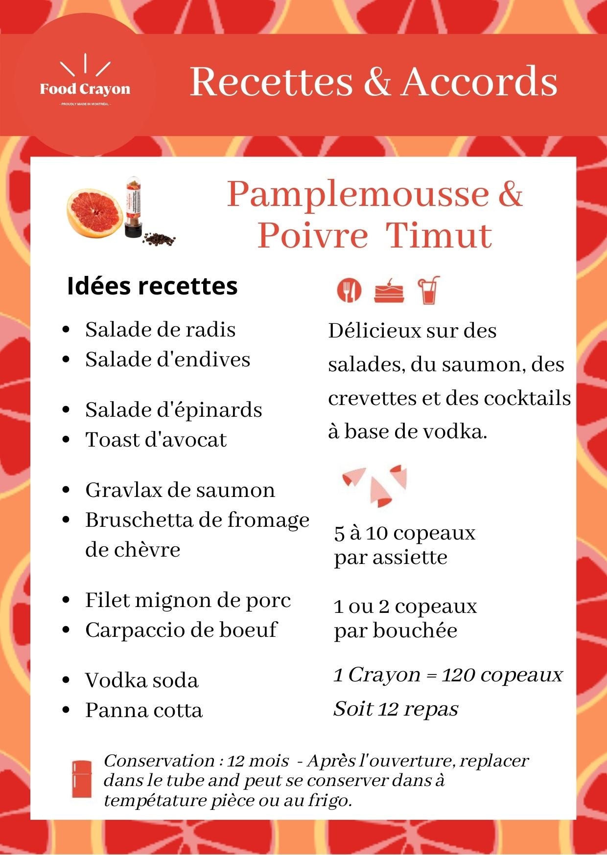Grapefruit & Timut Pepper