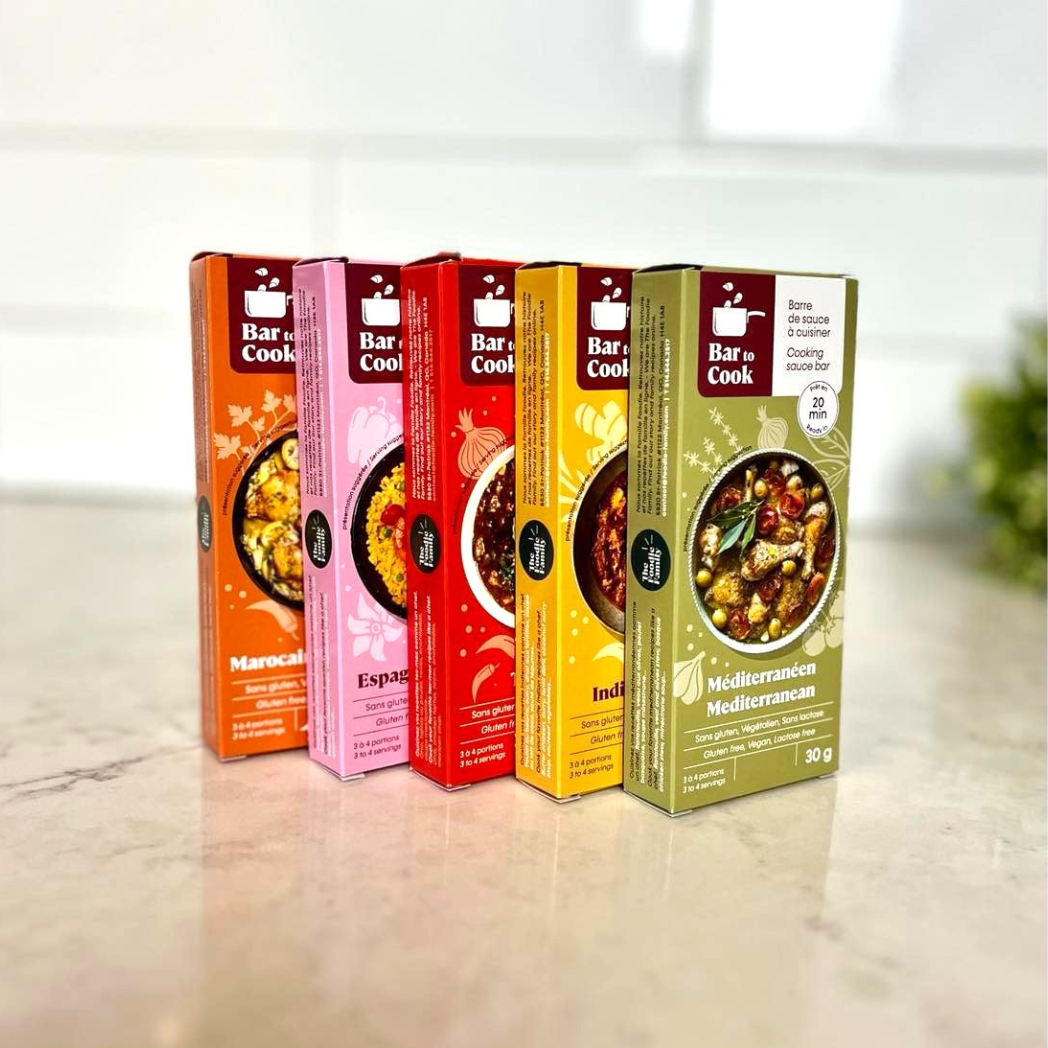 Global Flavors Instant Sauce Bar Set x 5