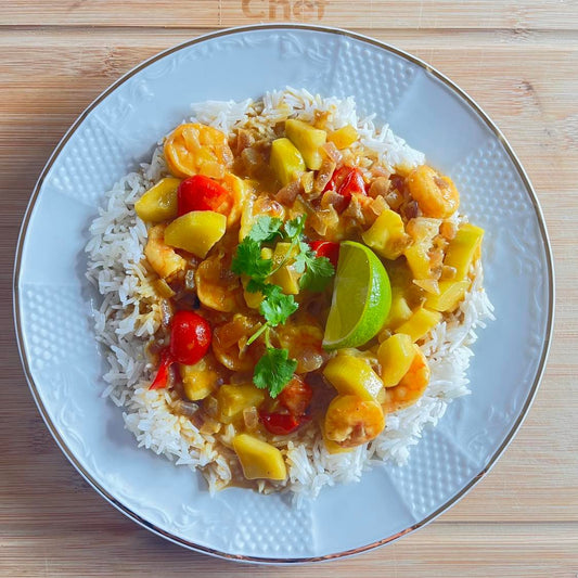 Indian-style Keralan Shrimp | Indian Instant Sauce Bar