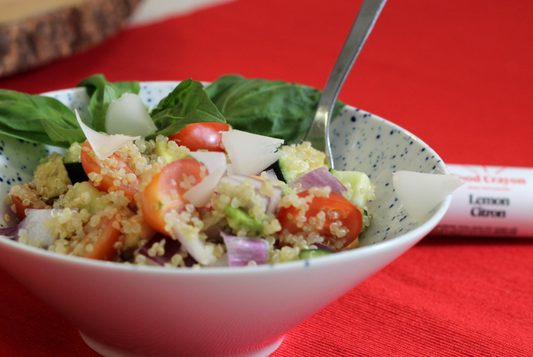 Quinoa Salad | Lemon Crayon