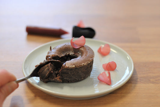 Cœur coulant au chocolat et Framboise Balsamique