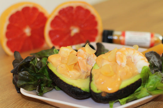 Shrimp Avocado | Grapefruit & Timut Pepper Crayon