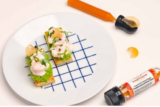 Toasts aux crevettes nordiques | Crayon Pamplemousse & Poivre