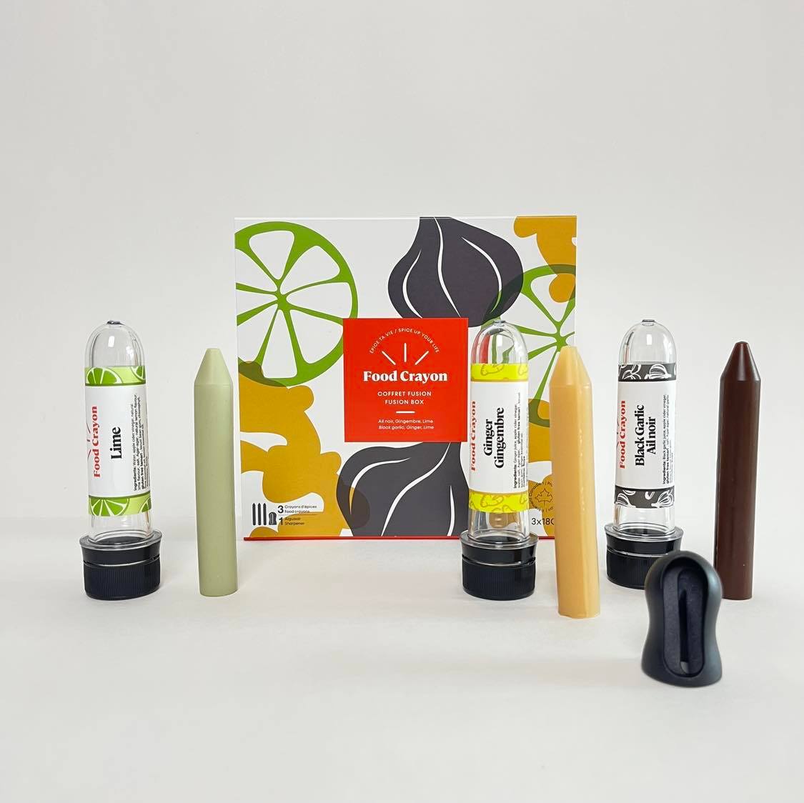 TRIO FUSION | Ail noir, Gingembre et Lime 