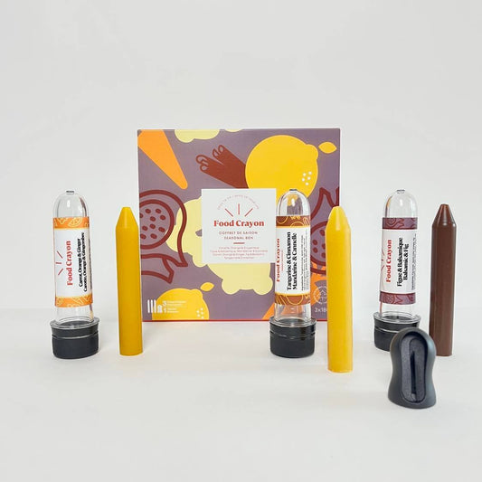 TRIO DE SAISON | Carotte Orange & Gingembre, Figue & Balsamique et Mandarine & Cannelle