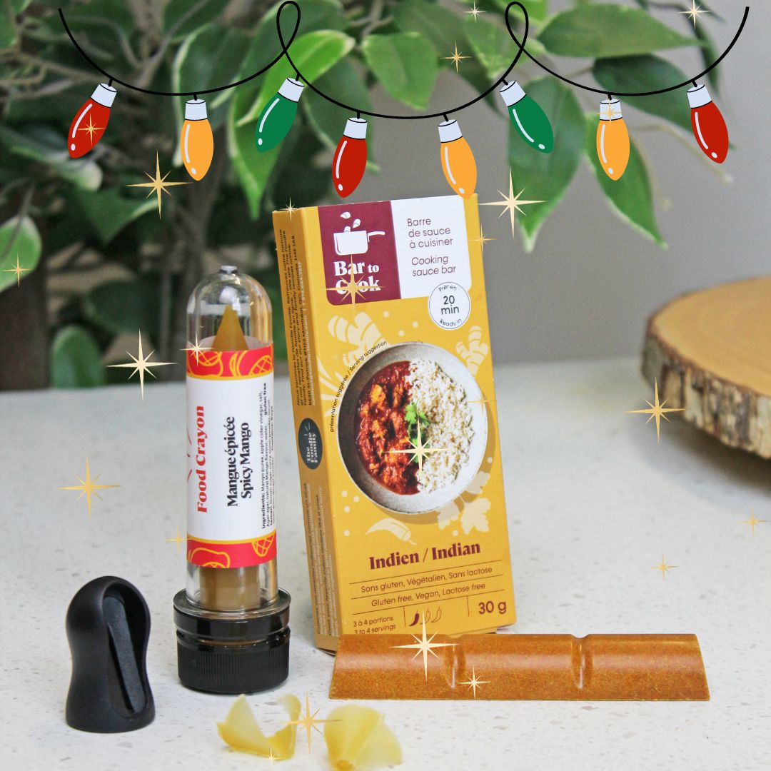 Indian Combo | Spicy Mango Food Crayon & Indian Bar to Cook