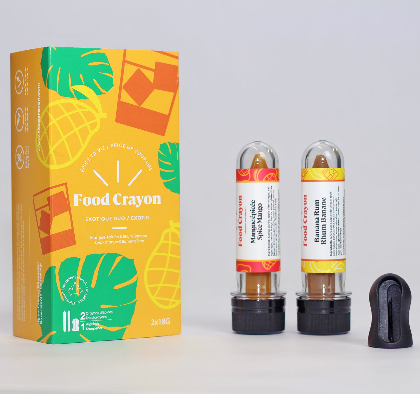 DUO EXOTIQUE | Rhum Banane et Mangue Épicée