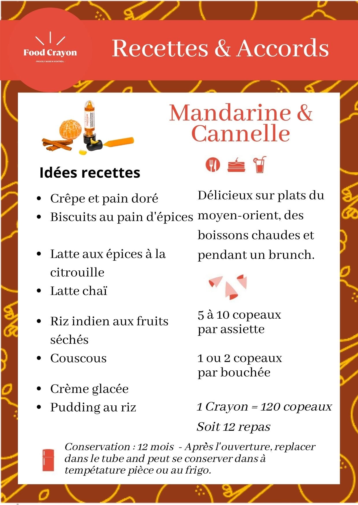 UNO | MANDARINE ET CANNELLE