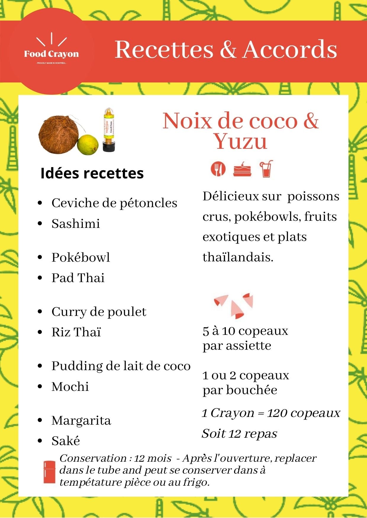 Noix de coco & Yuzu