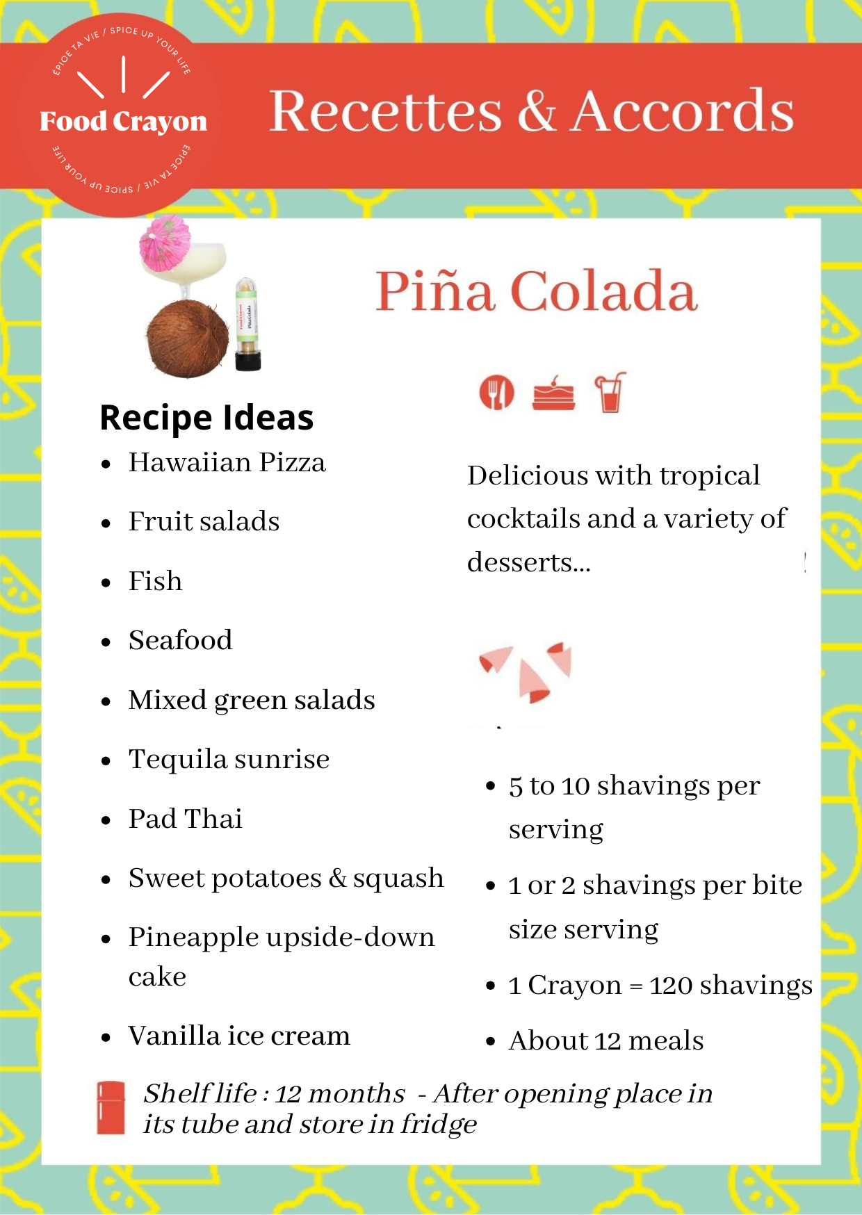 DUO-COCKTAILS | Piña Colada et Lime