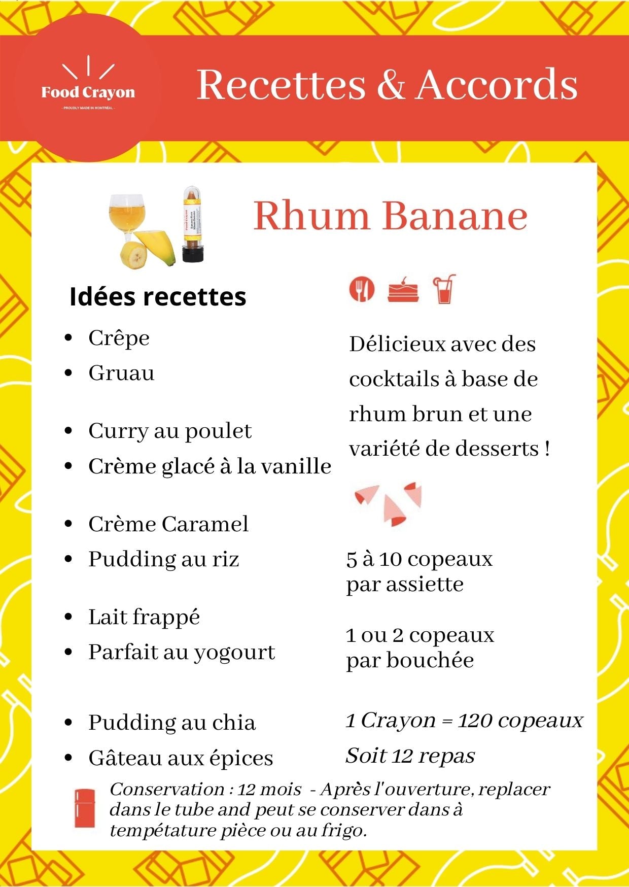 DUO EXOTIQUE | Rhum banane et Mangue épicée