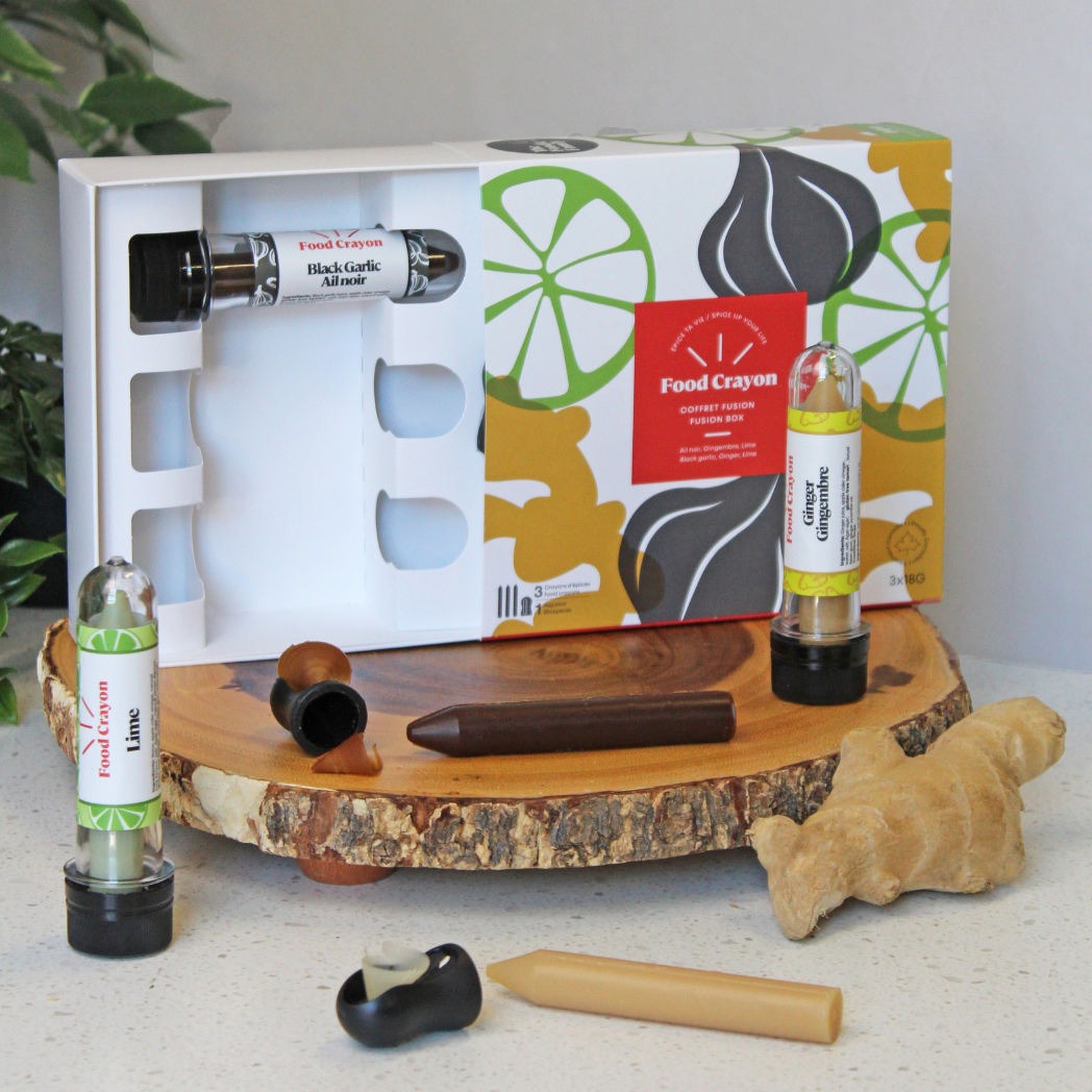 TRIO FUSION | Ail noir, Gingembre et Lime 