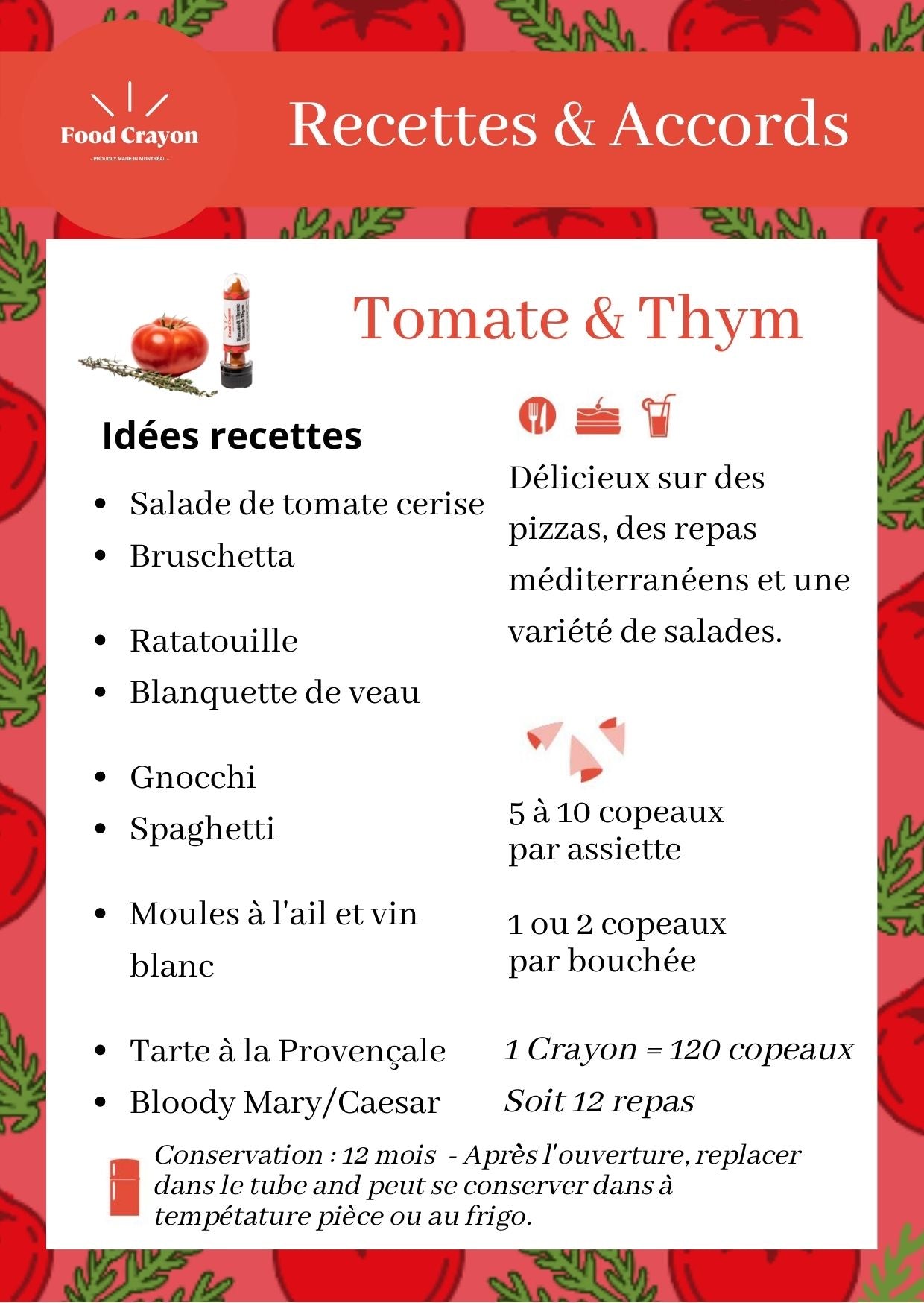 TRIO DÉCOUVERTE | Citron, Basilic et Tomate & Thym (aiguisoir inclus)