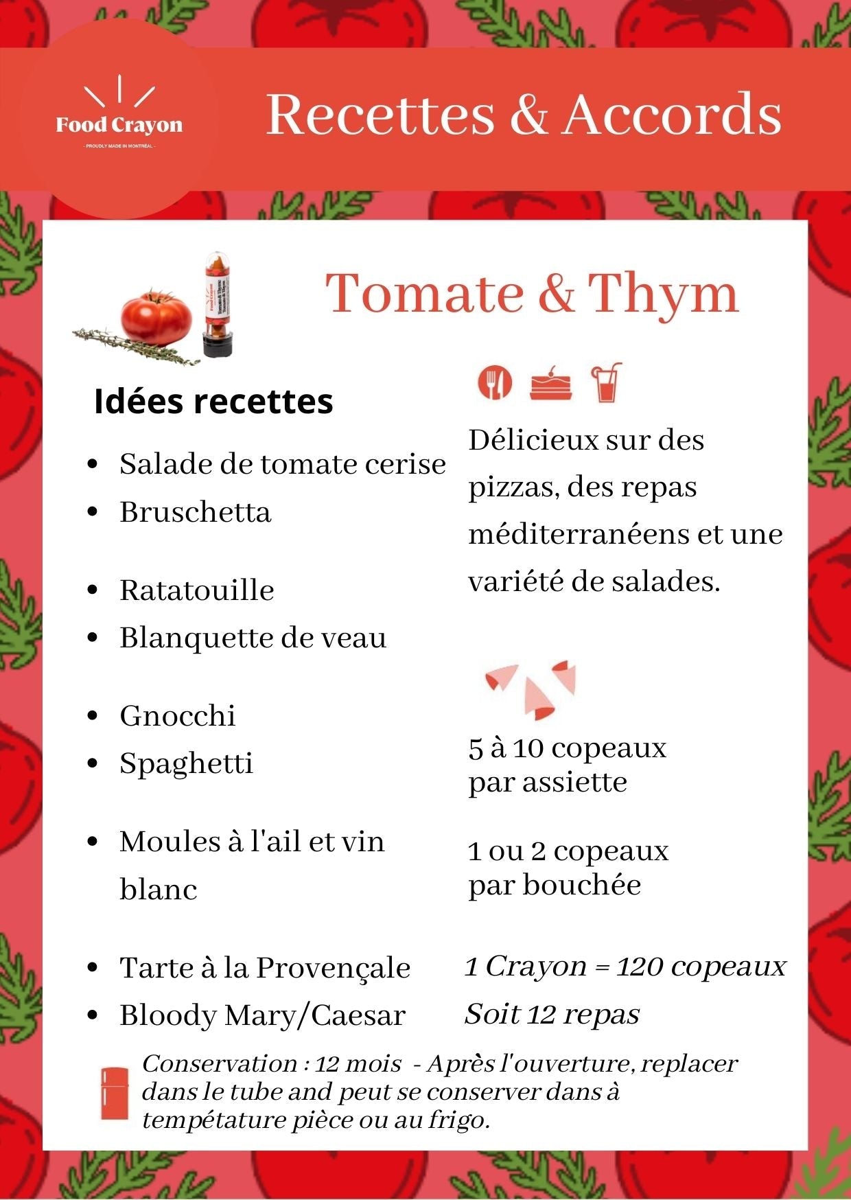 UNO | TOMATE & THYM