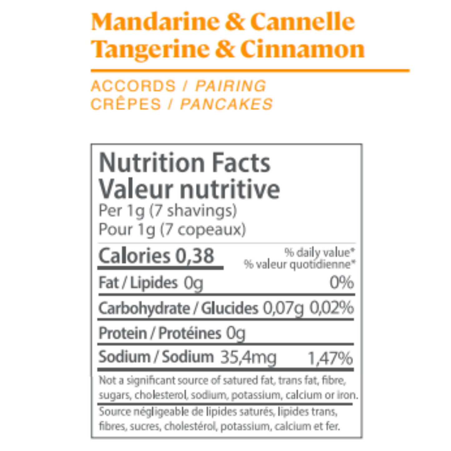 Mandarine & Cannelle