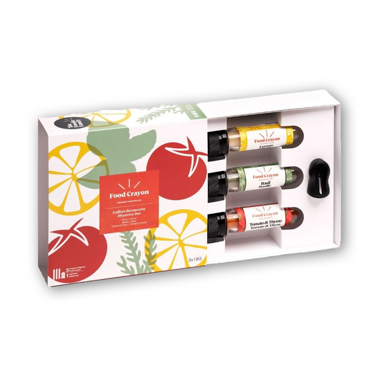 TRIO DÉCOUVERTE | Citron, Basilic, Tomate & Thym