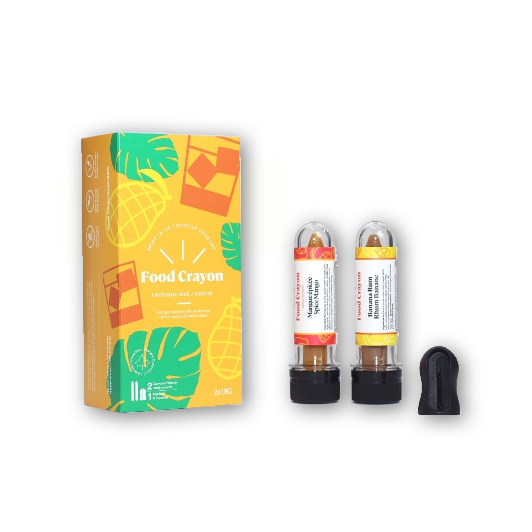 DUO EXOTIQUE | Rhum Banane et Mangue Épicée