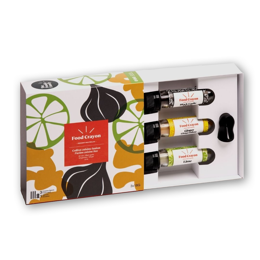 TRIO FUSION | Ail noir, Gingembre et Lime 